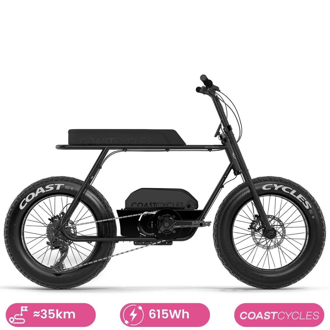 Coastcycles buzzraw met 2 batterijen, Ophalen, Gebruikt, 30 tot 50 km per accu, Overige merken