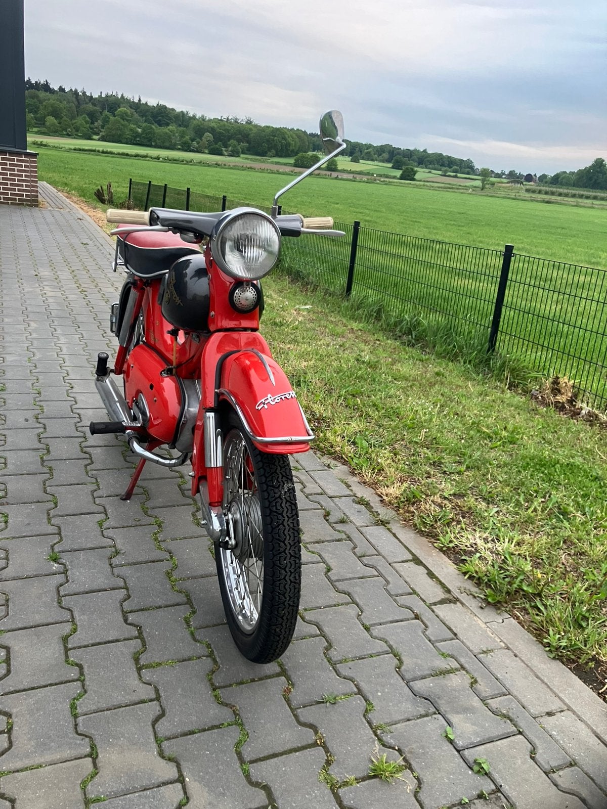 Kreidler eitank 5 bak, Ophalen