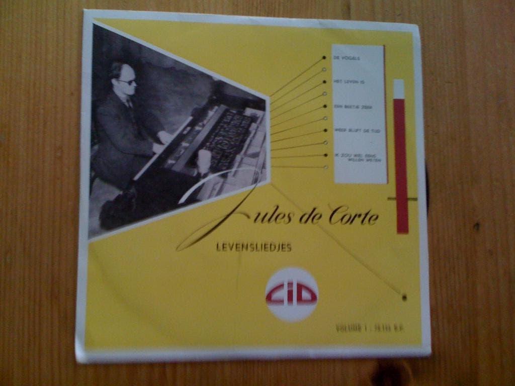 Jules de Corte, Ophalen of Verzenden, Gebruikt, Overige formaten, Levenslied of Smartlap