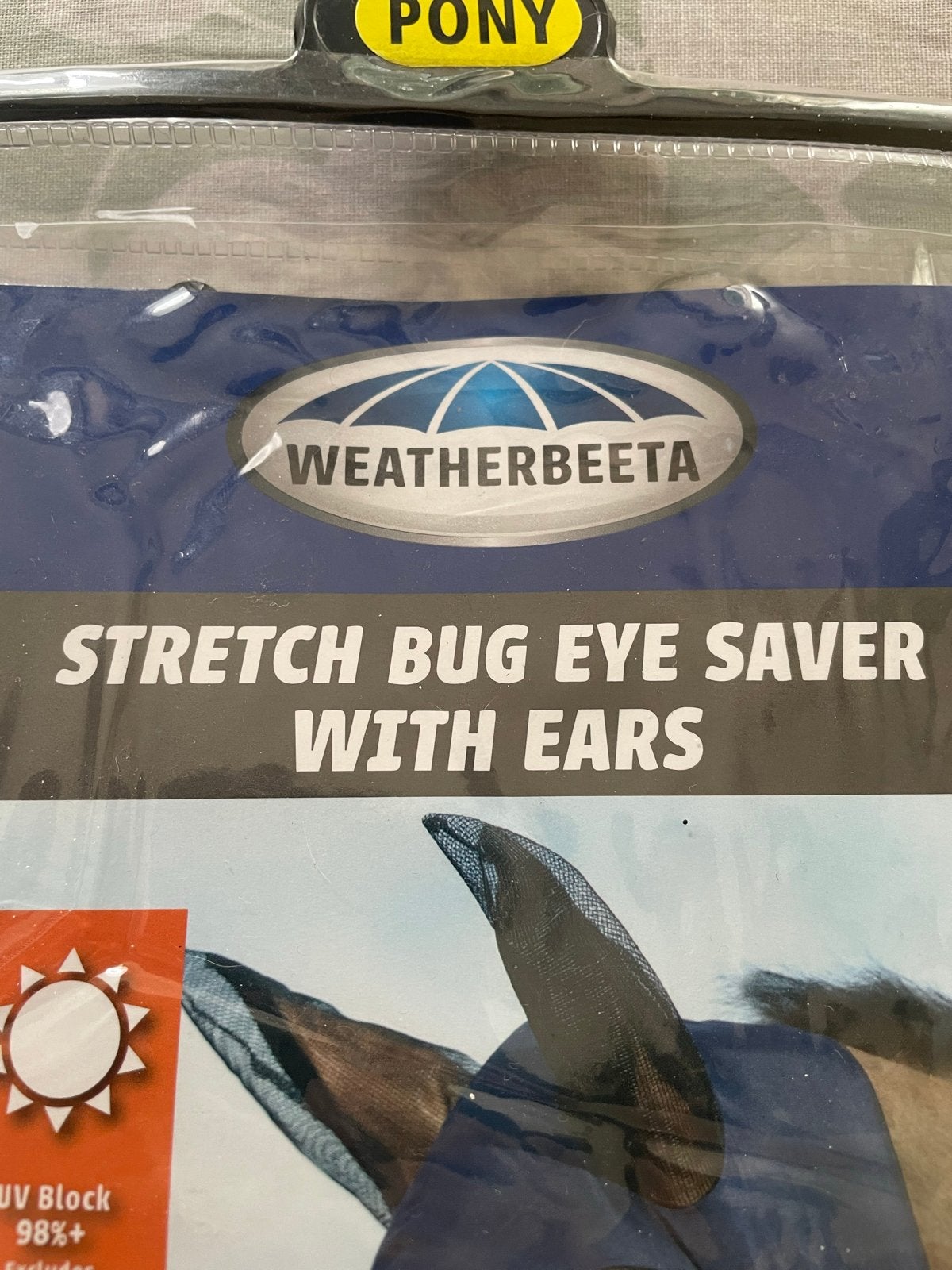Vliegen masker maat Pony, Dieren en Toebehoren, Ophalen of Verzenden, Nieuw, Overige disciplines