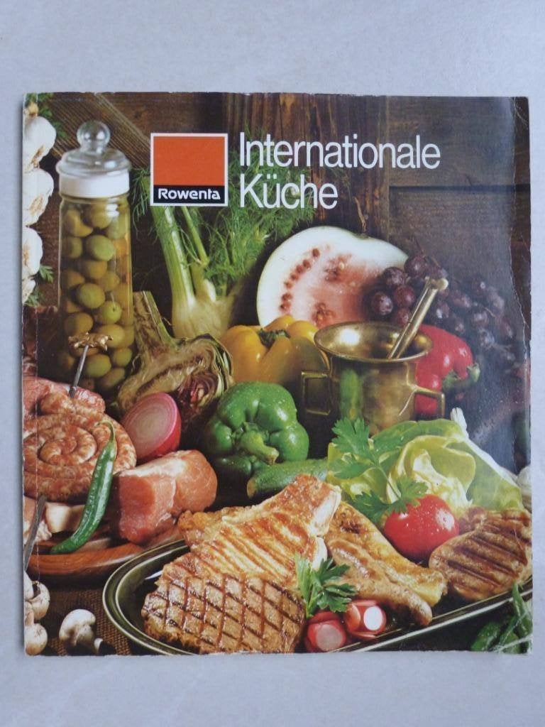 Internationale Küche kookboek ROWENTA Duits Eng. Fr. Nl Ital, Boeken, Ophalen of Verzenden, Zo goed als nieuw, Overige gebieden