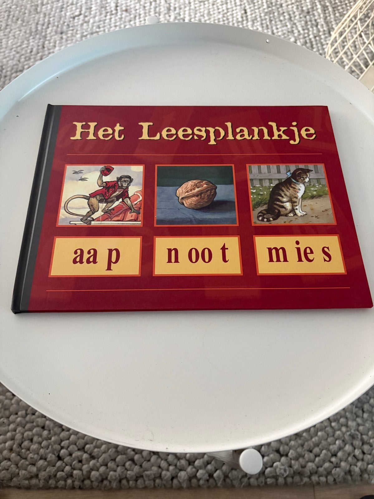 Het Leesplankje: Aap Noot Mies - Leer lezen, Non-fictie, Jongen of Meisje, Ophalen of Verzenden, Zo goed als nieuw