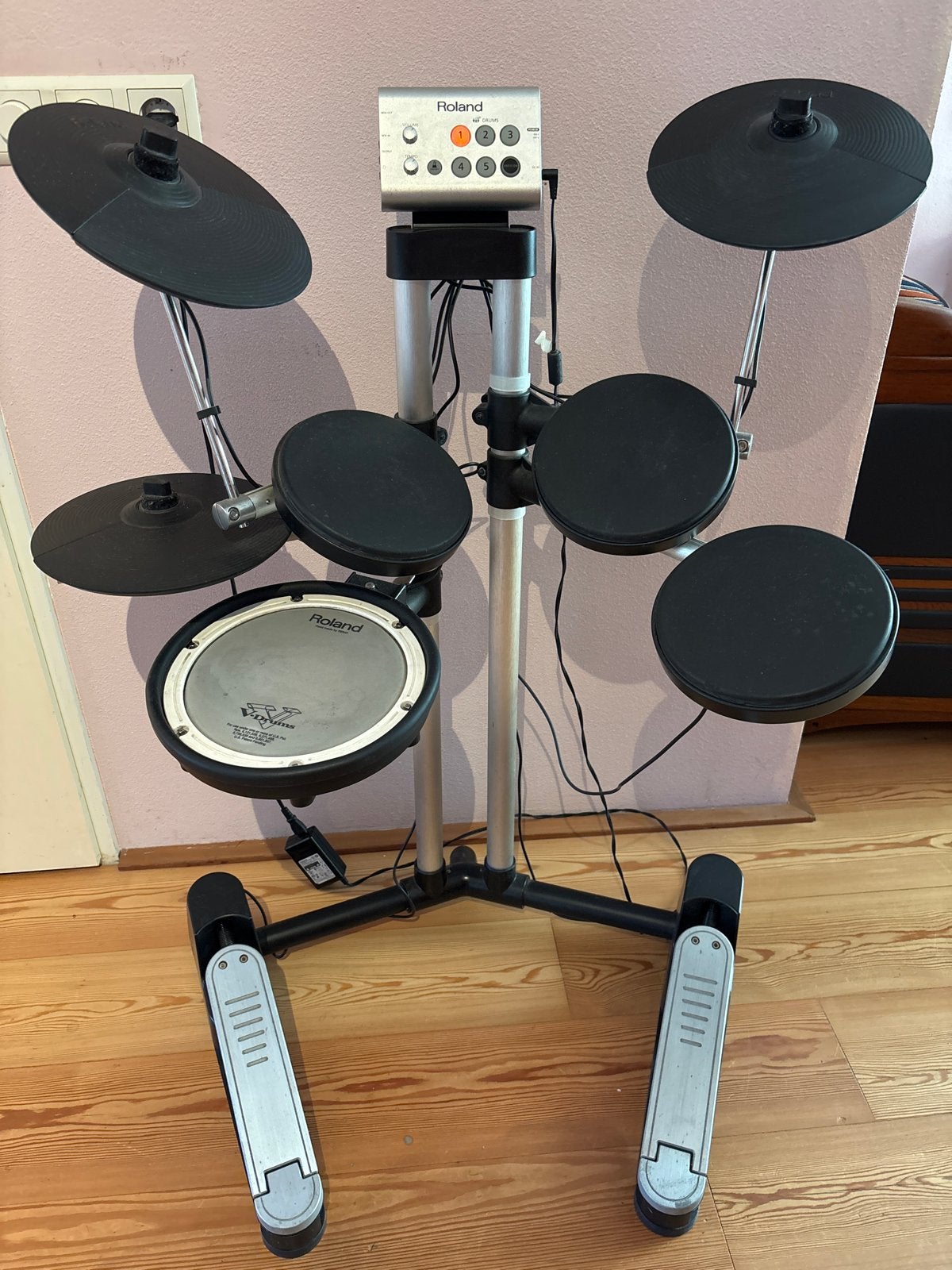 Roland V-Drums Elektronisch Drumstel, Muziek en Instrumenten, Drumstellen en Slagwerk, Gebruikt, Roland, Elektronisch, Ophalen