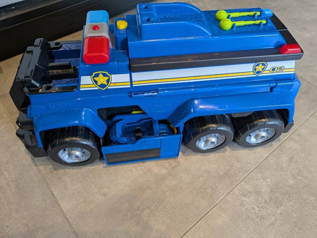 Paw Patrol wagen met figuren, Ophalen, Gebruikt