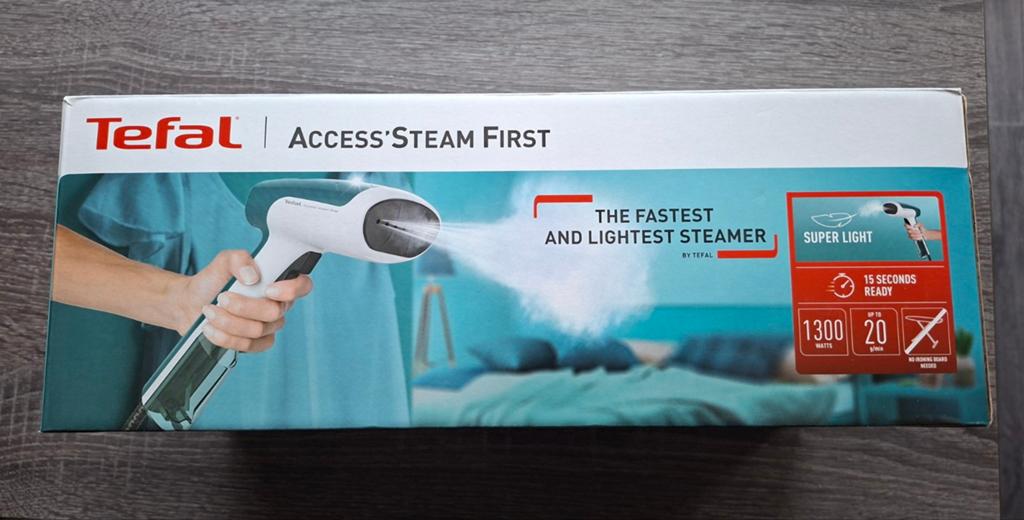 Tefal Access Steam First kledingstomer - Nieuw in doos, Witgoed en Apparatuur, Stoomapparaten, Ophalen, Nieuw, Kledingstomer