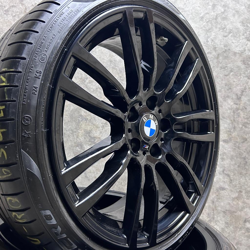 19 inch originele velgen + zomerbanden BMW 3 4 serie 403 M, 19 inch, Gebruikt, Banden en Velgen, Ophalen of Verzenden