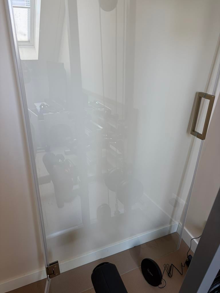 Glazen douche deur 198 / 88 cm, Ophalen, Nieuw