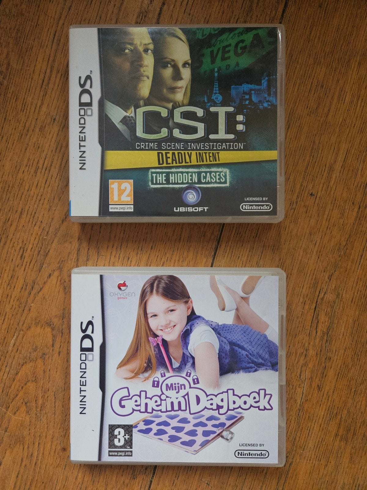 Nintendo DS games: CSI Deadly Intent & Mijn Geheim Dagboek, Gebruikt, Overige genres, 1 speler, Ophalen of Verzenden
