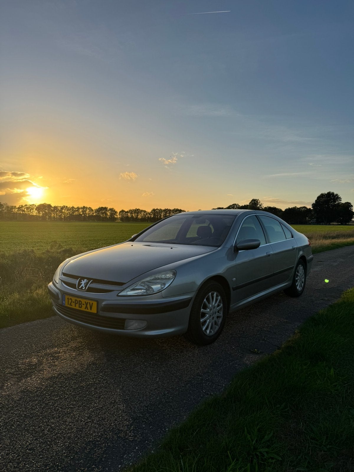 Peugeot 607 2.0 16V 2004 185262 km, Auto's, Voorwielaandrijving, 136 pk, Zwart, 4 cilinders
