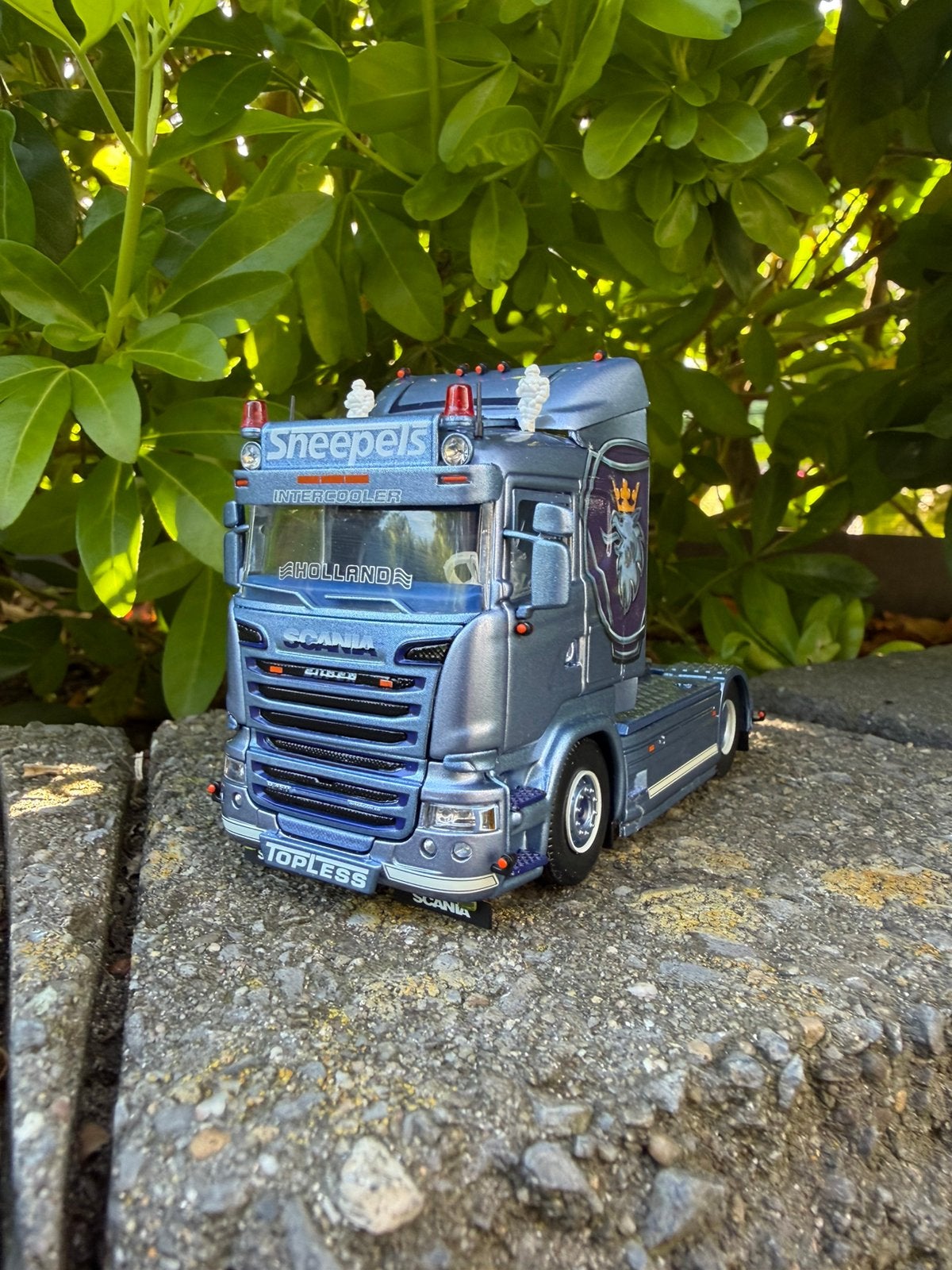 Tekno scania sneepels trekker, Ophalen of Verzenden, Zo goed als nieuw, Bus of Vrachtwagen, Tekno