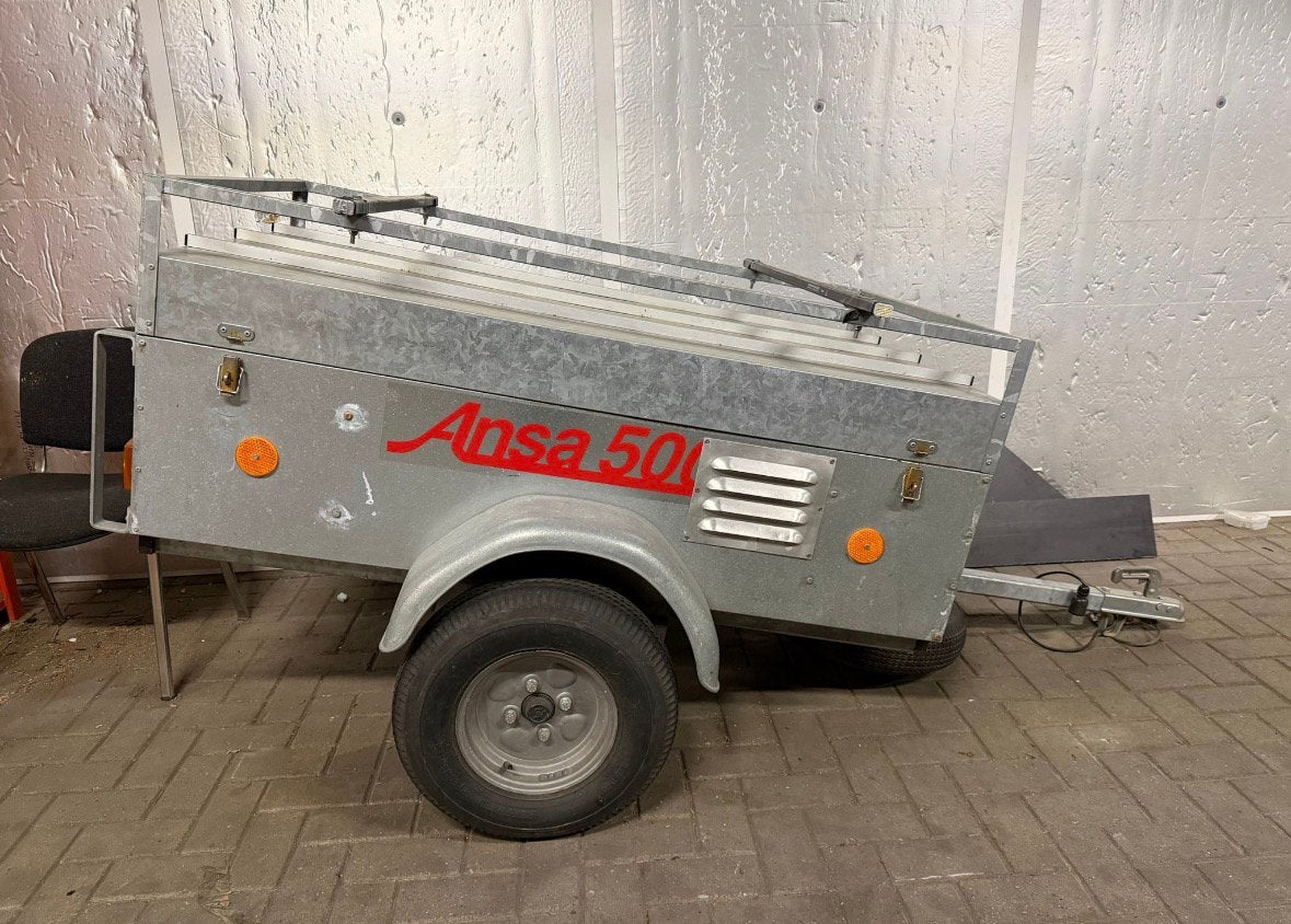 Ansa 500 Prima aanhangwagen met luchtrooster, Ophalen, Gebruikt