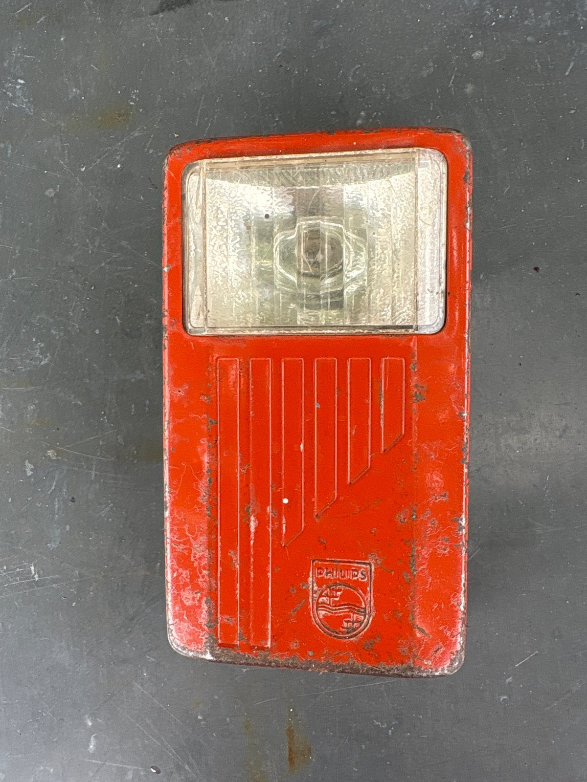 Vintage Philips zaklamp 38110, Ophalen of Verzenden, Batterij