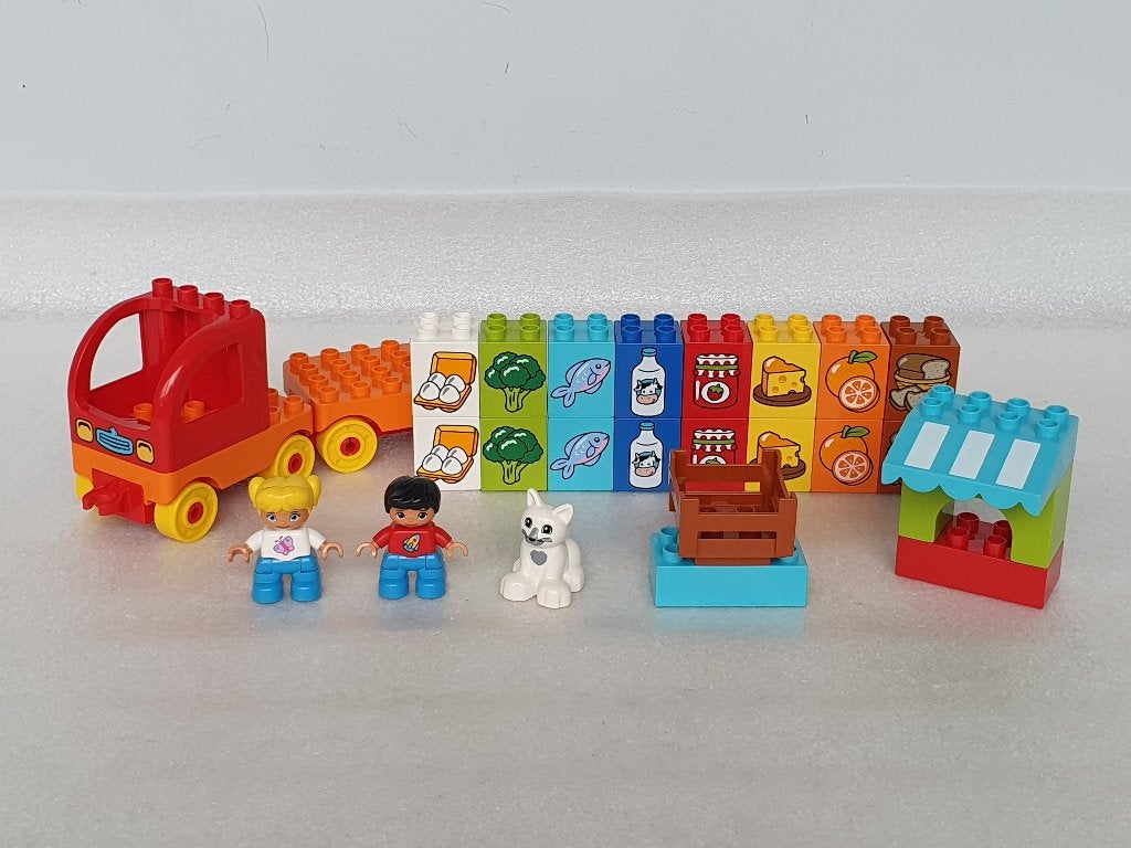 Lego Duplo 10818: Mijn Eerste Vrachtwagen, Gebruikt, Ophalen of Verzenden, Compleet, Duplo