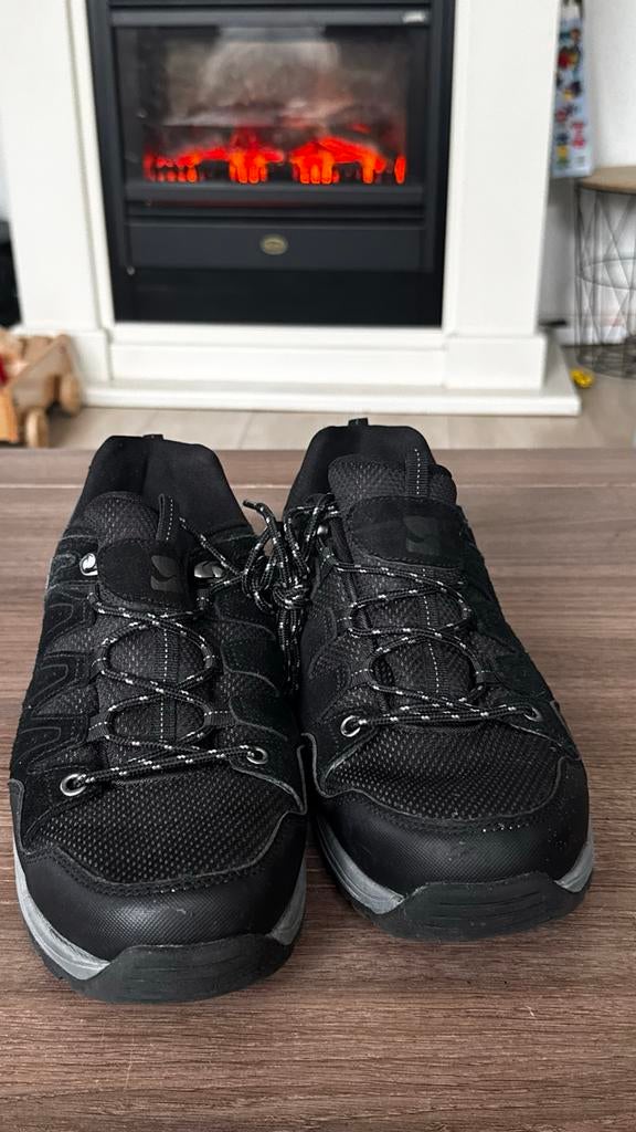 Ten-Tex Zwarte Waterdichte Wandelschoenen - Maat EU 43, Ophalen of Verzenden, Gebruikt, Schoenen