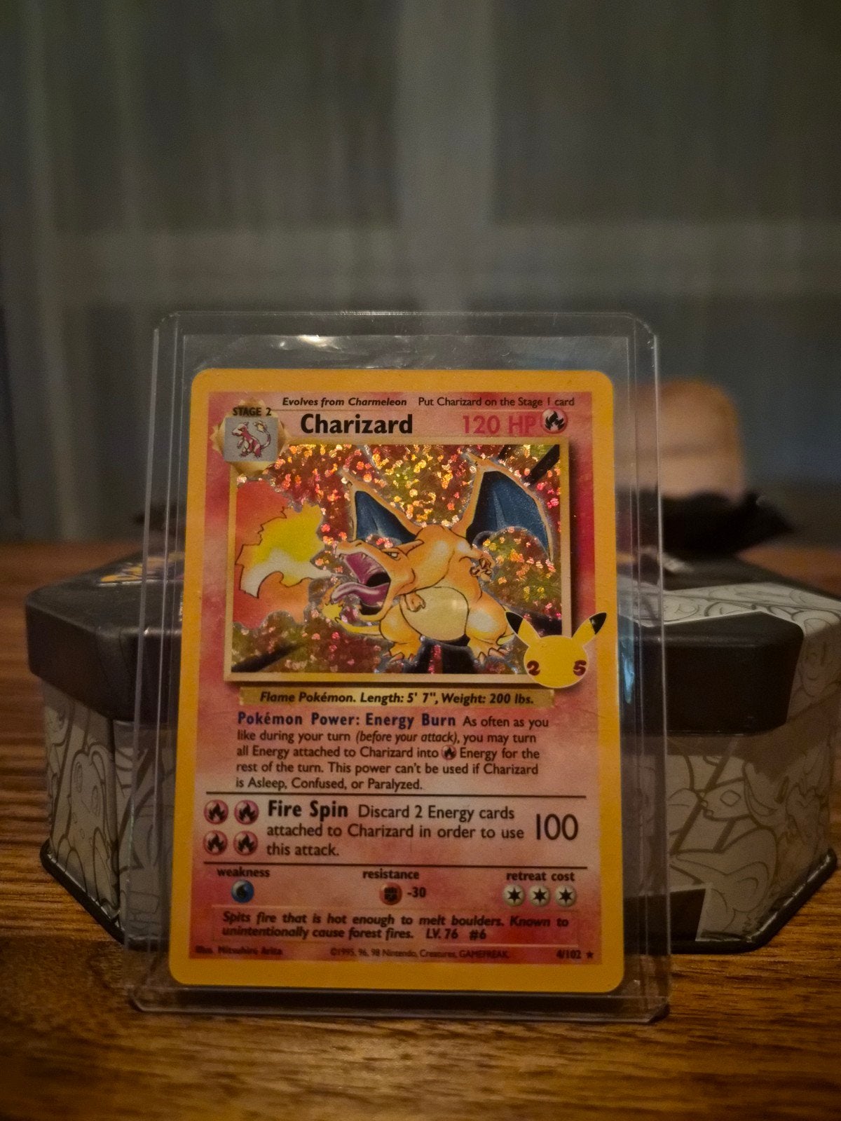 Charizard 25th anniversary edition, Ophalen, Nieuw