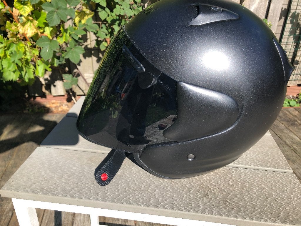 Arai Moterhelm Zwart zgan. Maat 58/60, Ophalen, Arai, Heren, Nieuw zonder kaartje