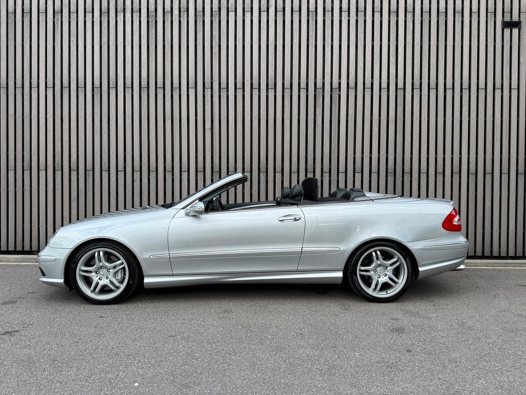 Mercedes-Benz CLK-klasse Cabrio 55 AMG V8 Collectors item, Auto's, Automaat, Achterwielaandrijving, Gebruikt, Bedrijf