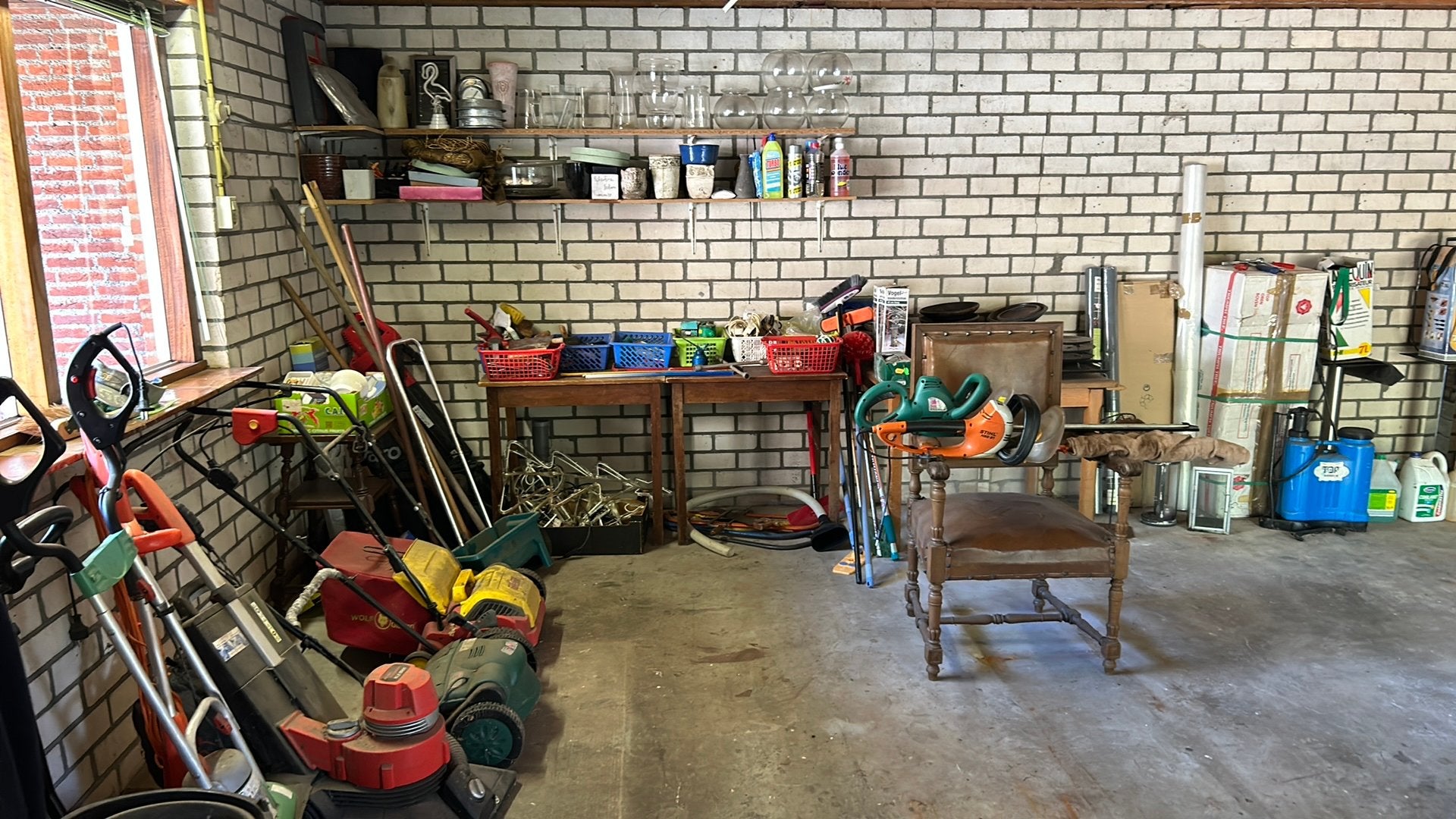 Garage leegverkoop !!!, Ophalen, Gebruikt
