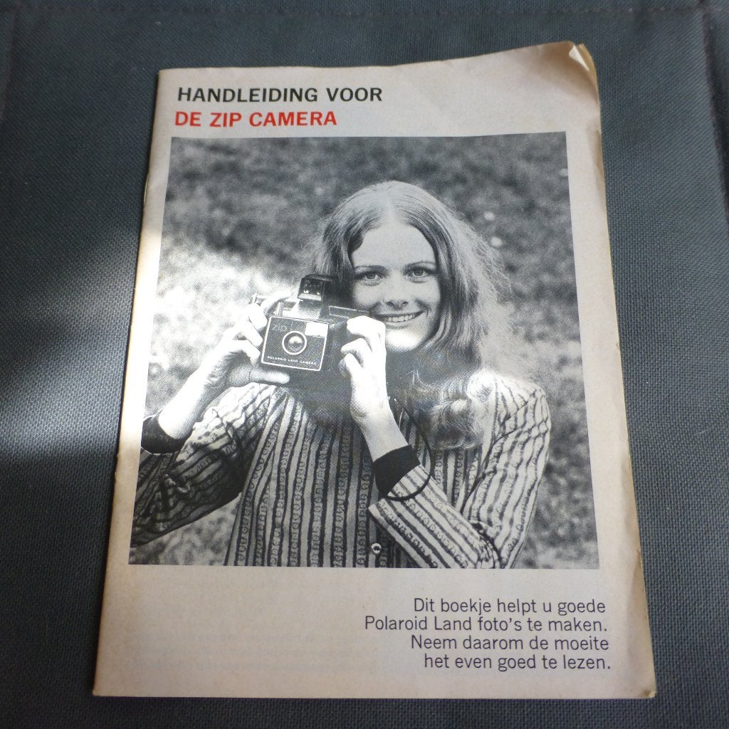 Polaroid Zip camera gebruiksaanwijzing, Ophalen of Verzenden, Gebruikt, Polaroid, Polaroid