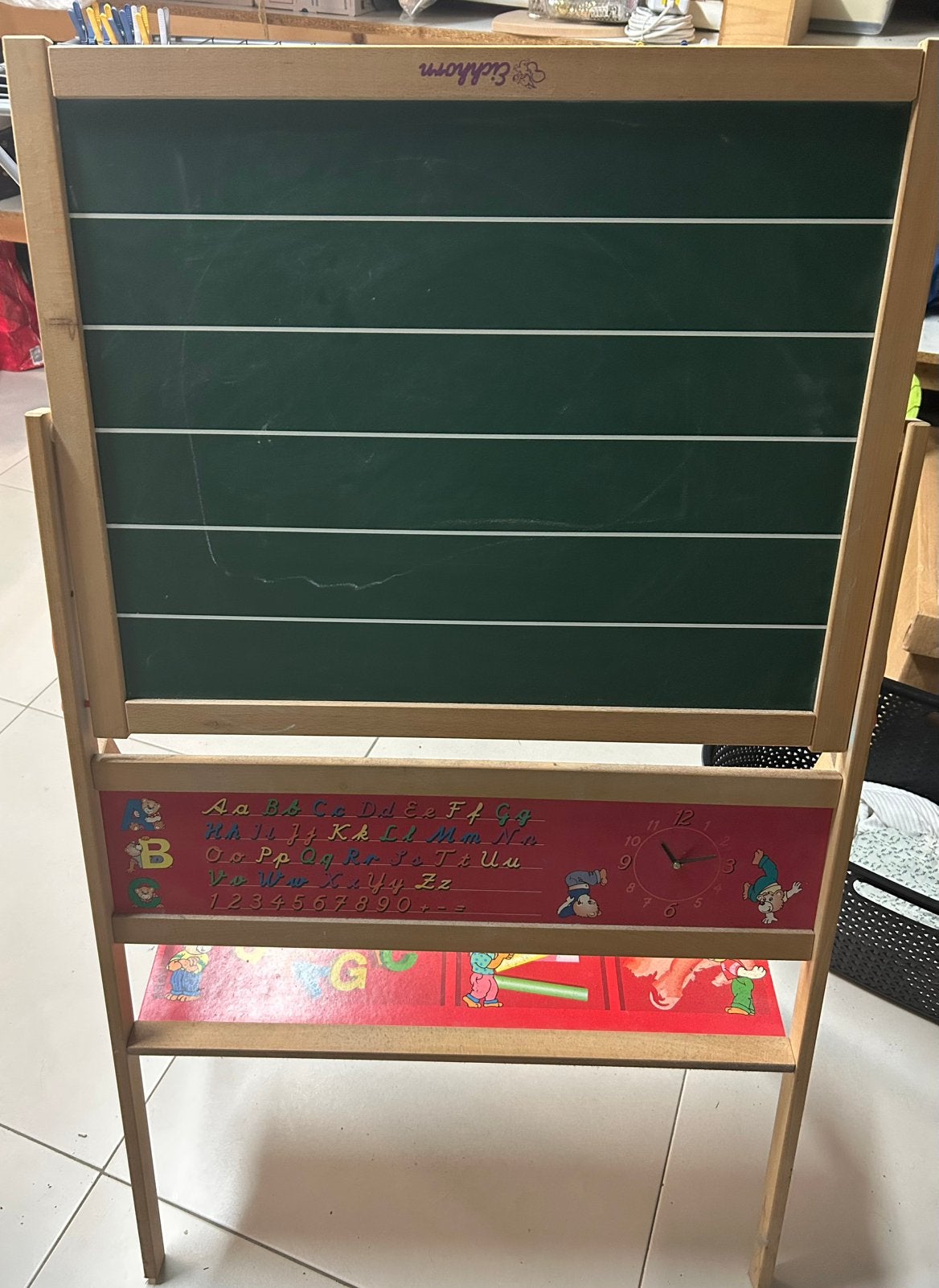 Schoolbord, Kinderen en Baby's, Ophalen, Gebruikt