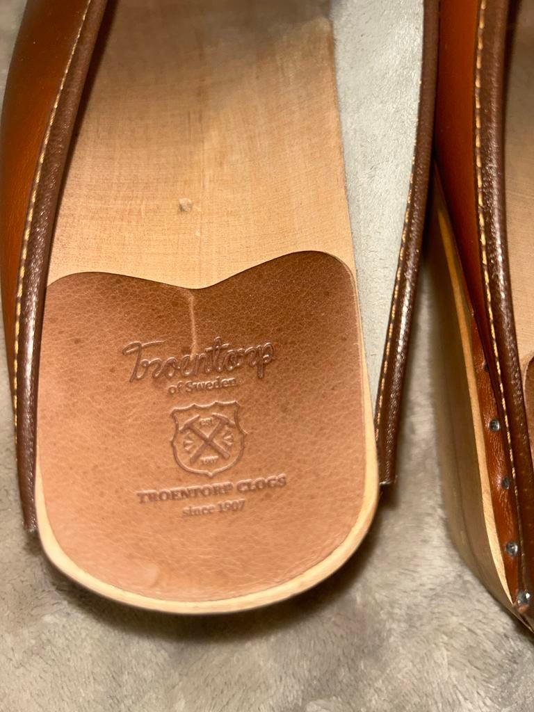 Troentorp Klompen - Bruin Leer, Kleding | Dames, Schoenen, Nieuw, Instappers, Bruin, Ophalen