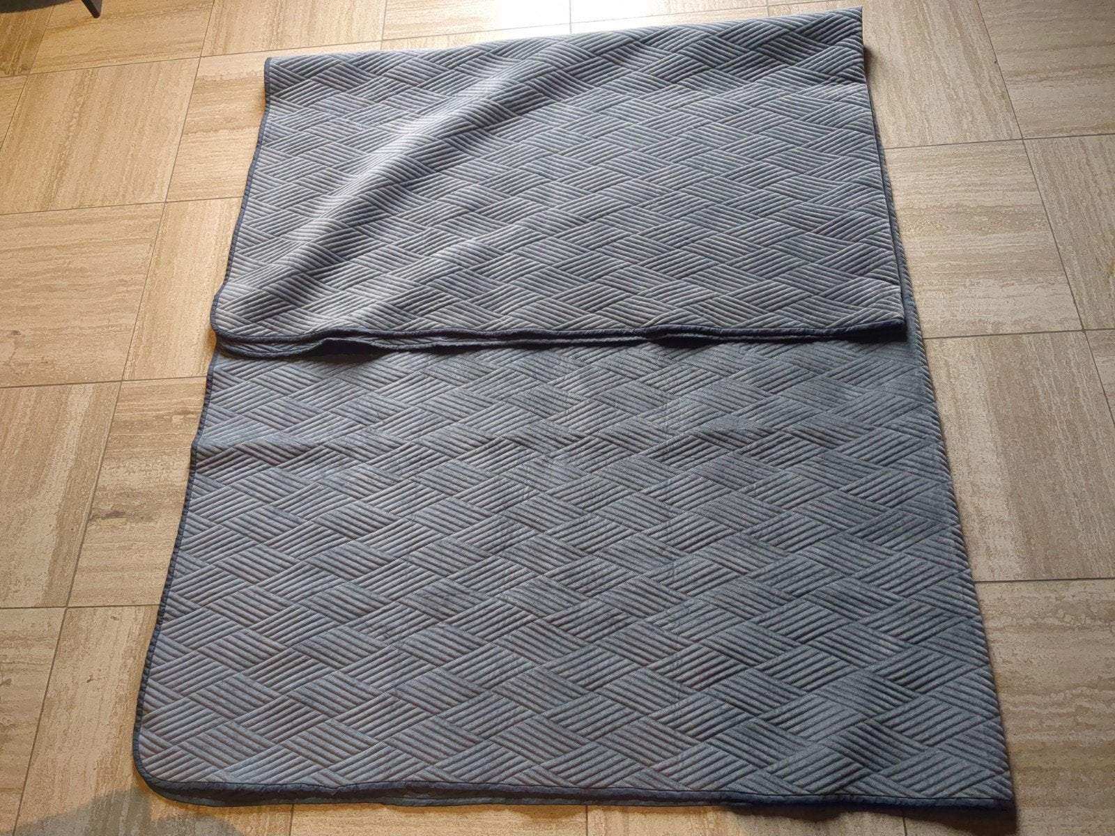 Zachte Grijze Sprei - 218x118 cm, Ophalen of Verzenden, Eenpersoons, Grijs, Sprei