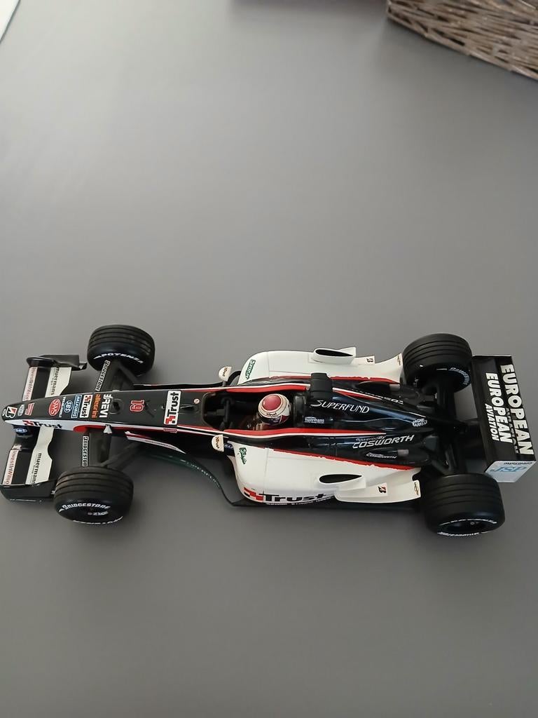 Formule 1 Minardi Jos Verstappen 1:18, Ophalen of Verzenden, Zo goed als nieuw, Overige schalen, Auto onroad