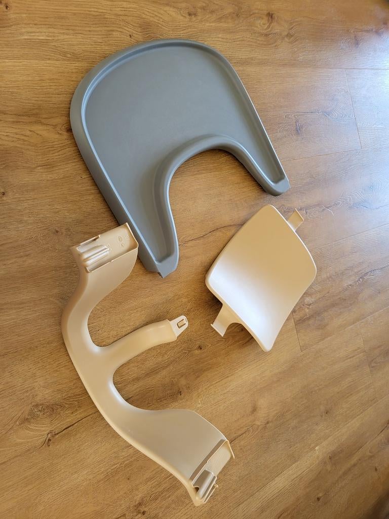 Stokke Tripp Trapp babyset en Tray, Ophalen, Gebruikt, Meegroeistoel