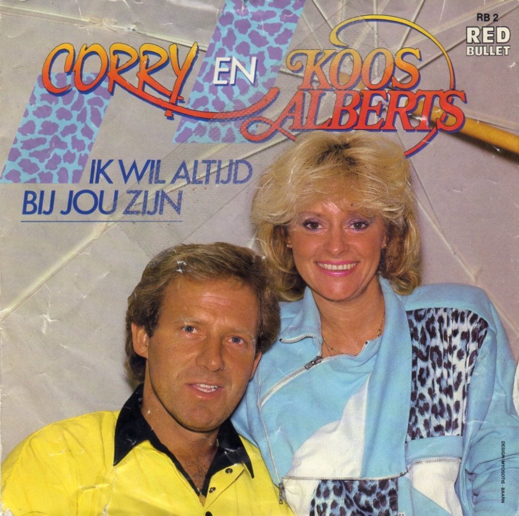 Corry Konings & Koos Alberts : Ik wil altijd bij jou zijn, Fotohoes, 7 inch, Ophalen of Verzenden, Zo goed als nieuw