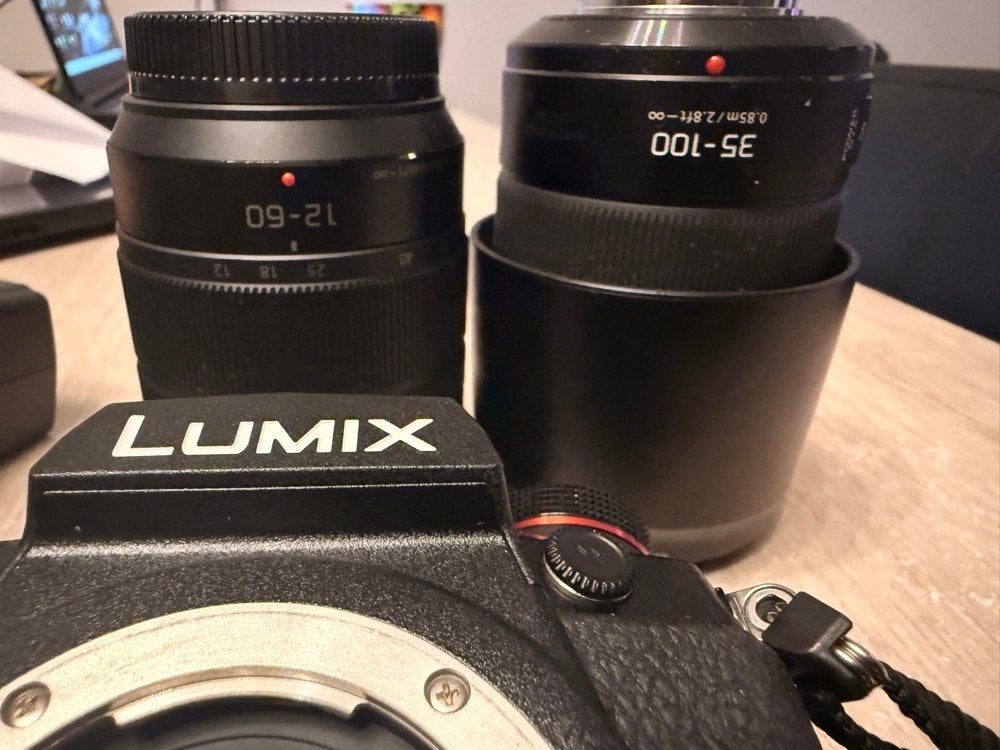 Zo goed als nieuwe Panasonic Lumix G9 + 2 Lenzen  + gratis, Overige merken, Camera, Ophalen, Zo goed als nieuw