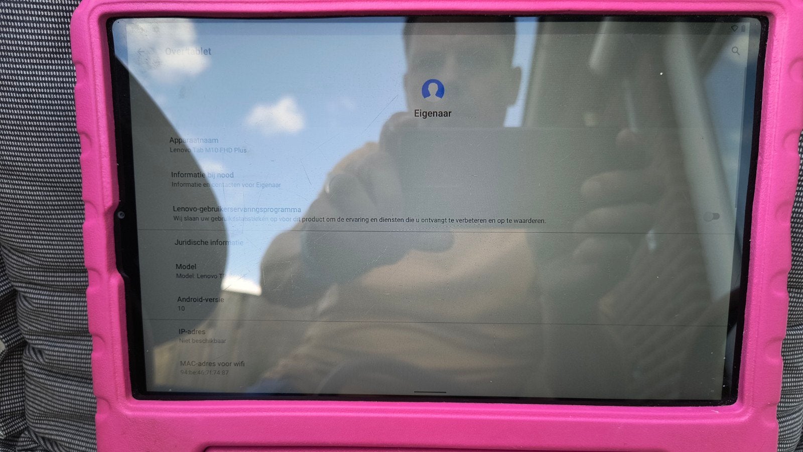 Lenovo Tab M10 FHD Plus 4GB/64GB met hoesje, Computers en Software, Android Tablets, 10 inch, Gebruikt, Ophalen of Verzenden, Tab M10 FHD Plus