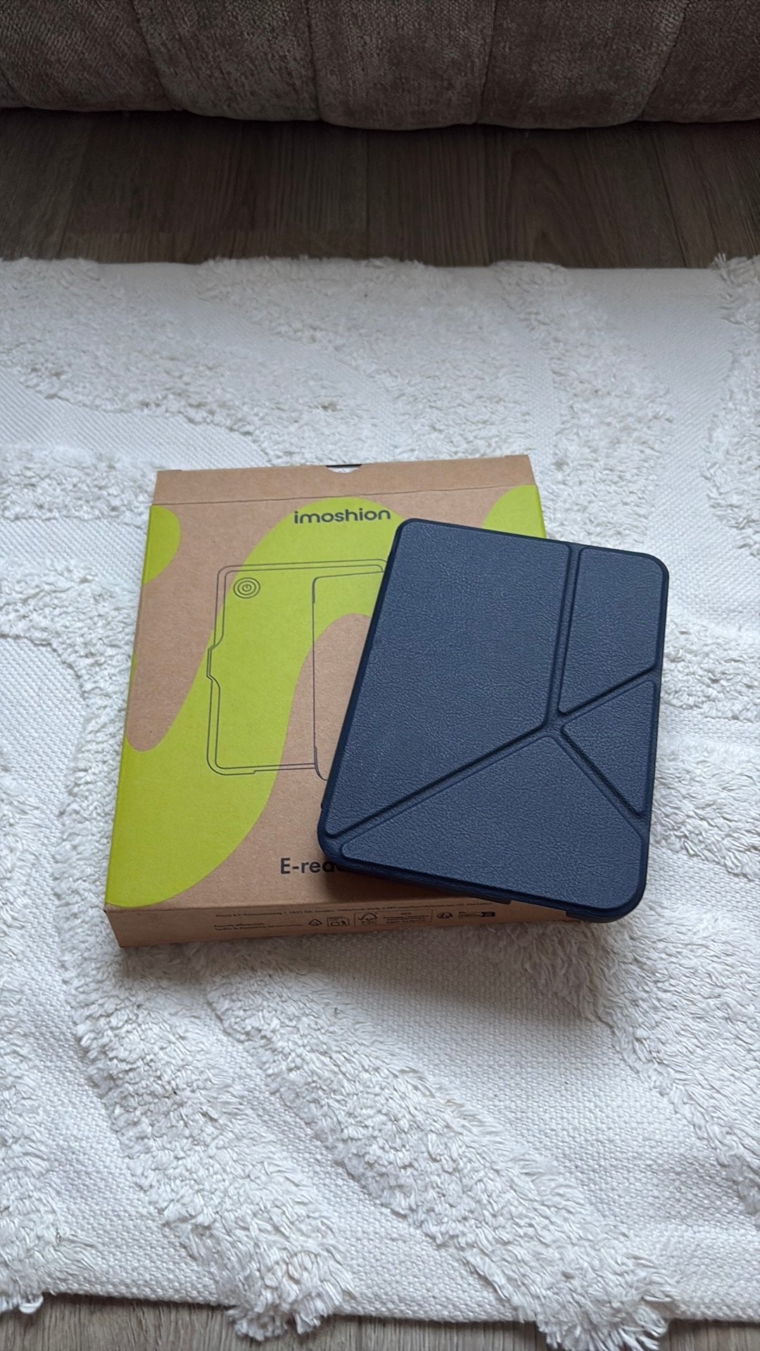 Kobo Clara Colour / BW cover donkerblauw, Computers en Software, Tablet-hoezen, 10 inch, Gebruikt, Kobo clara colour, Bescherming voor- en achterkant