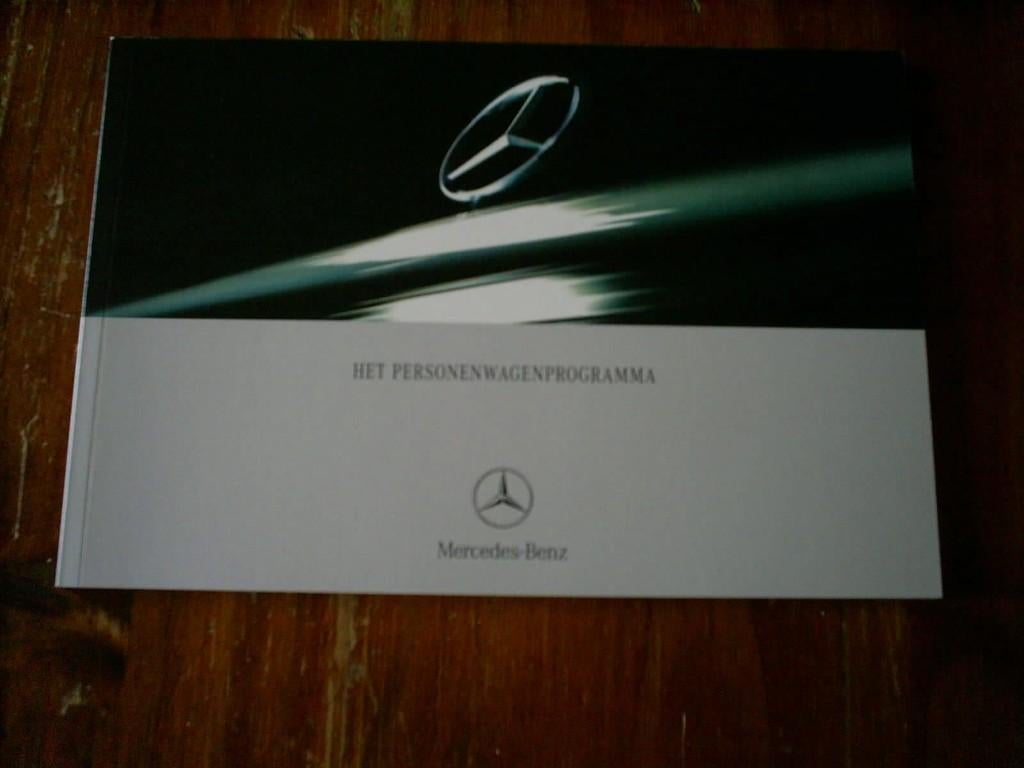 Mercedes Personenwagen Programma Alle Modellen 2 / 2002, Verzenden, Zo goed als nieuw, Mercedes