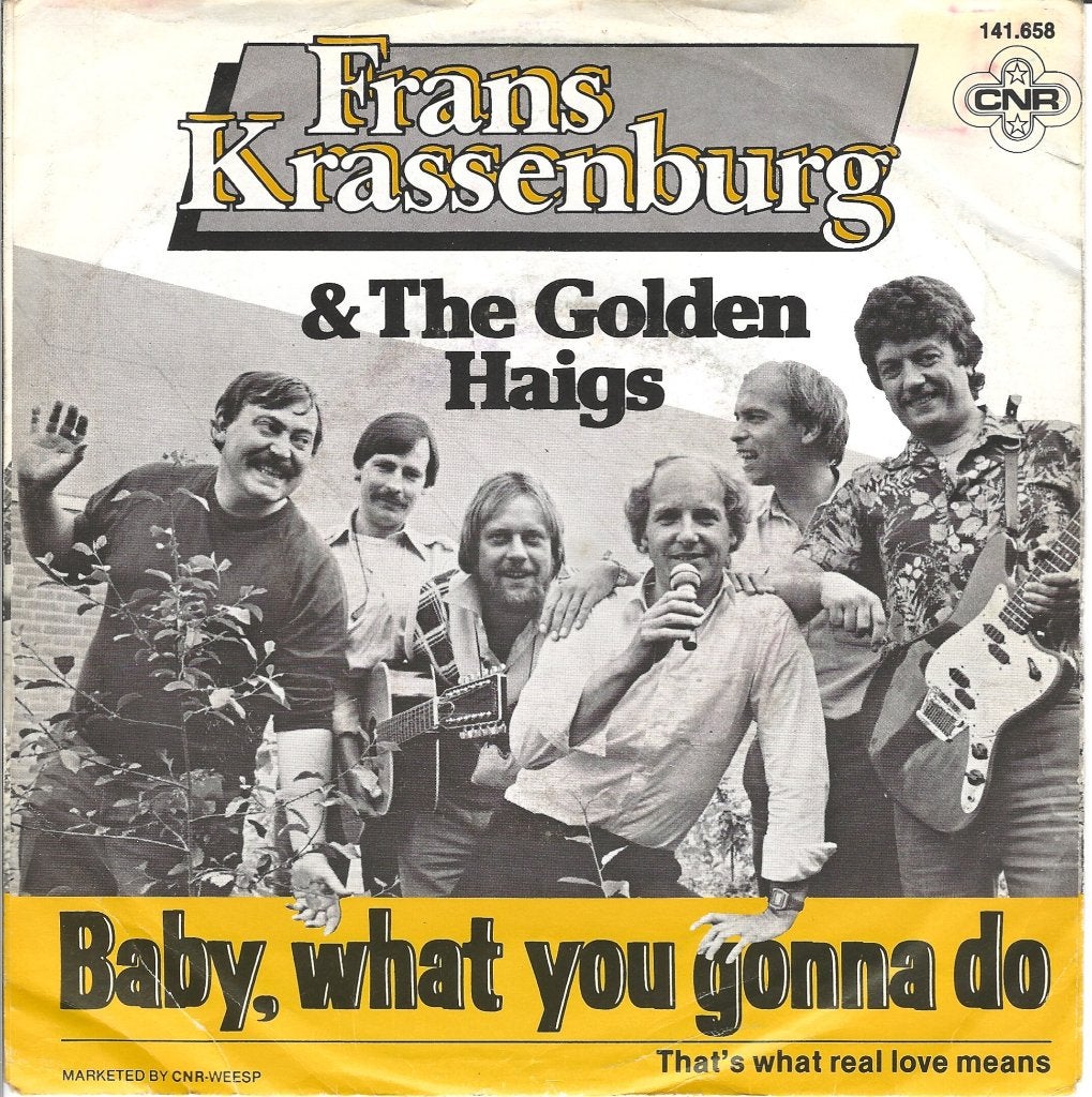 FRANS KRASSENBURG 45T SINGLE: BABY, WHAT YOU GONNA DO, Ophalen of Verzenden, Gebruikt, Pop