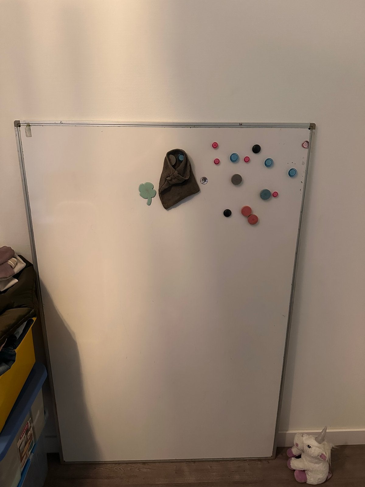 Whiteboard, Ophalen, Magneetbord