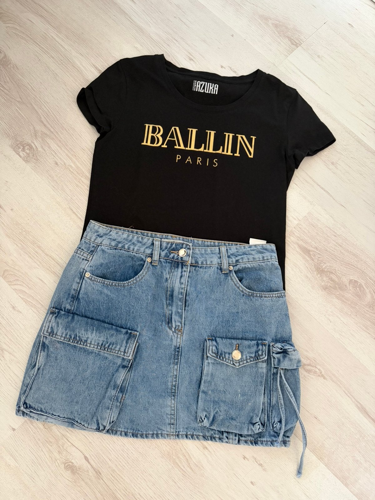 Rok + Shirt, Ophalen of Verzenden, Zo goed als nieuw, Maat 38/40 (M)