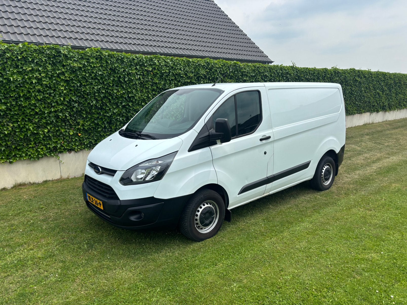 Ford Transit Custom GB 2.0 Tdci 105PK 250 L1h1 2017 Wit, Auto's, Voorwielaandrijving, 1995 cc, 4 cilinders, Wit