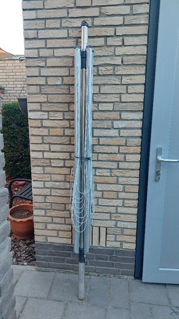 Brabantia Droogmolen met grondanker, Tuin en Terras, Droogmolens en Wasrekken, Ophalen, Gebruikt, Droogmolen