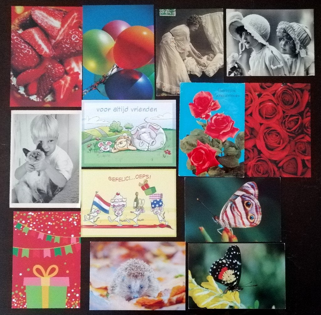 Diverse ansichtkaarten, 25 stuks, Ophalen of Verzenden, Nieuw, Overige thema's, Overige typen