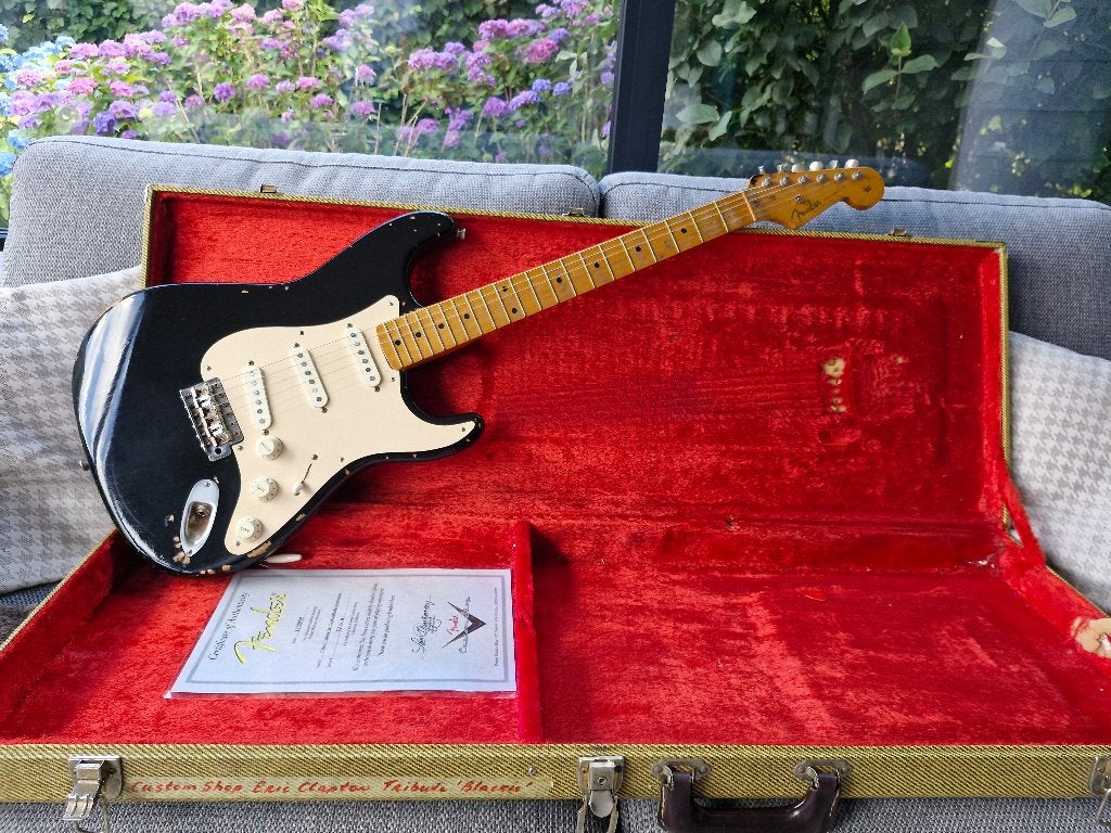 Stratocaster Tribute Eric Clapton 'Blackie', Muziek en Instrumenten, Snaarinstrumenten | Gitaren | Elektrisch, Ophalen, Solid body
