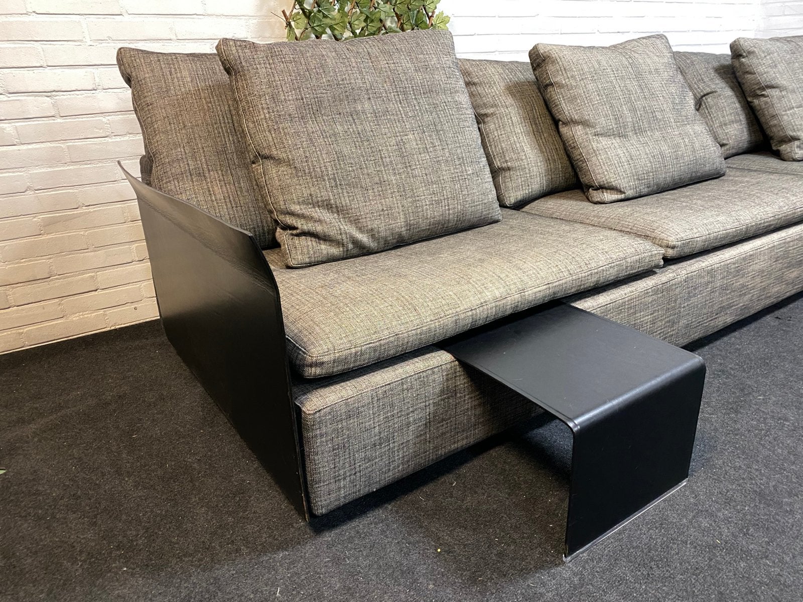 Flexform Resort hoekbank - Gratis Levering, Ophalen of Verzenden, Zo goed als nieuw, 150 cm of meer, Vierpersoons of meer