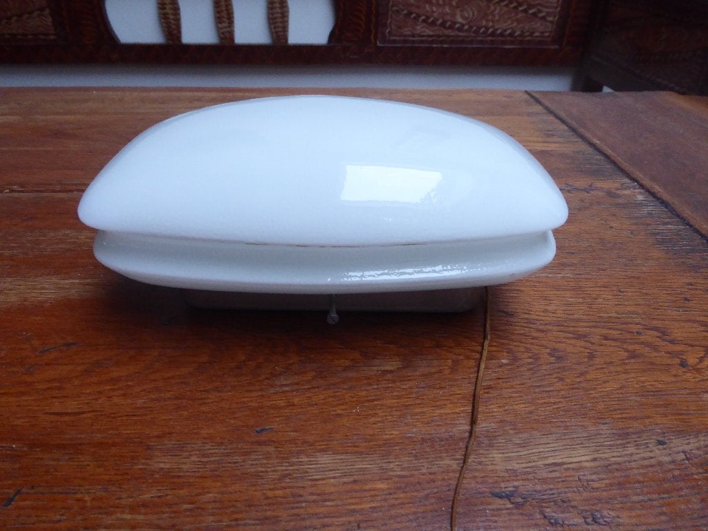 Vintage opaline wand lampje, Ophalen of Verzenden