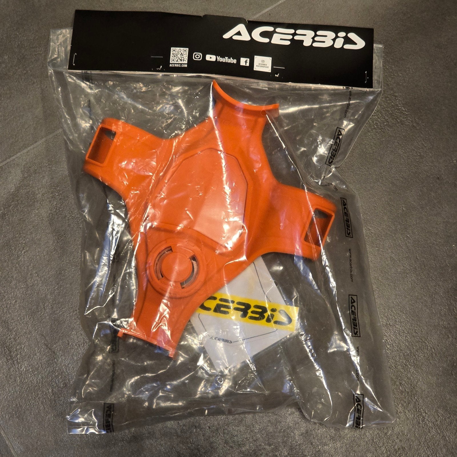 Acerbis MX Vorkbeschermer Oranje - Nieuw in verpakking, Ophalen of Verzenden, Nieuw