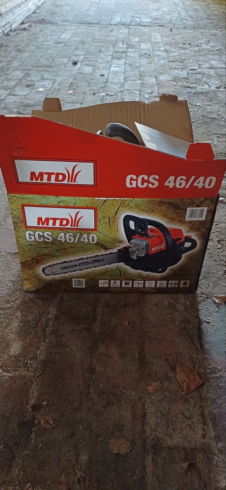 Gratis defecte MTD kettingzaag, Tuin en Terras, Hand-tuingereedschap, Ophalen, Gebruikt, Overige soorten, Dolmar