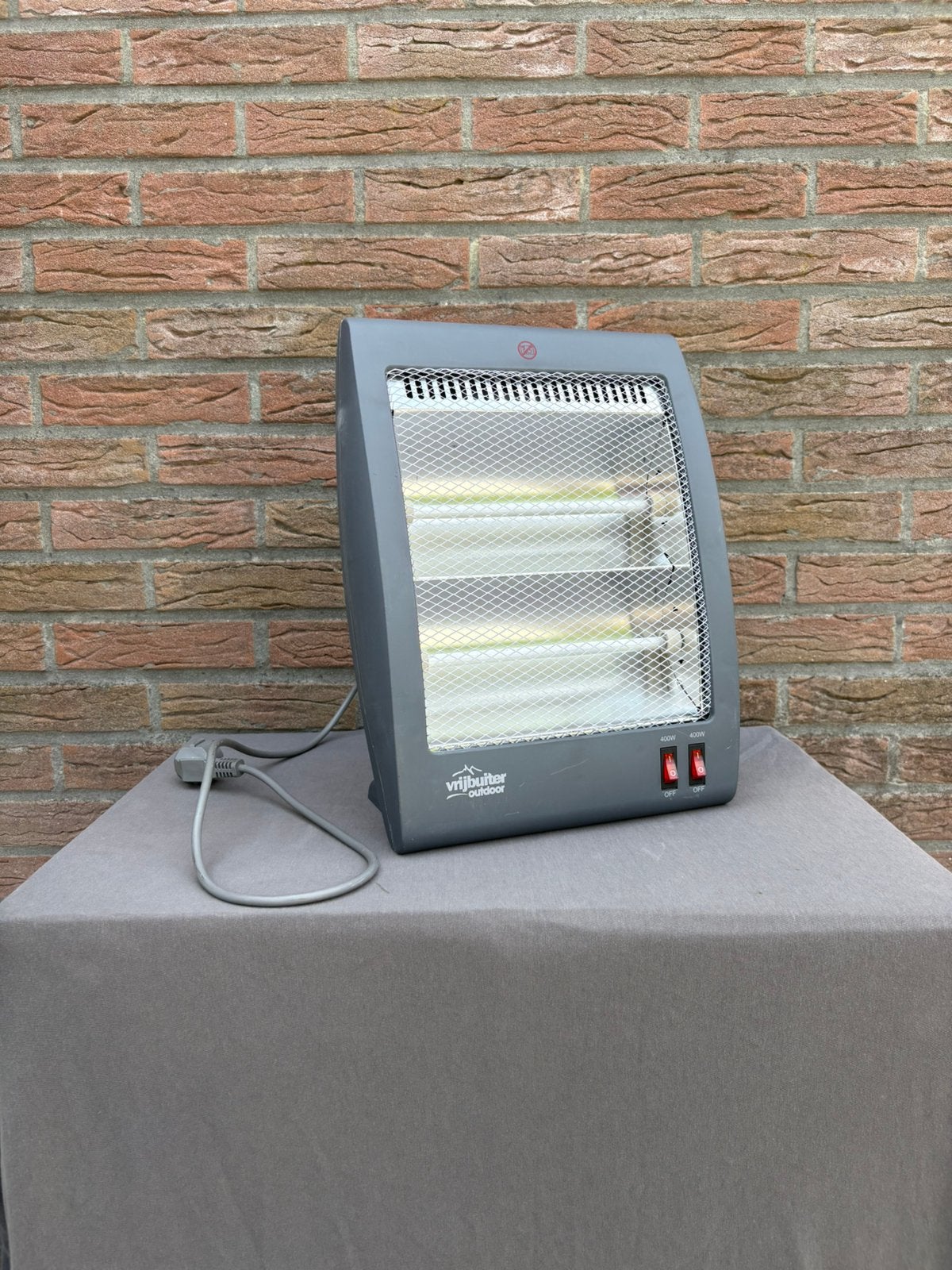 Electrische kachel, Caravans en Kamperen, Ophalen of Verzenden, Zo goed als nieuw