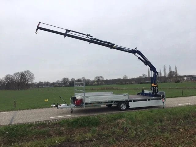 Hulco Medax 3.5 ton en Amco Veba 903 kraan (bj 2026), Auto diversen, Aanhangers en Bagagewagens, Nieuw