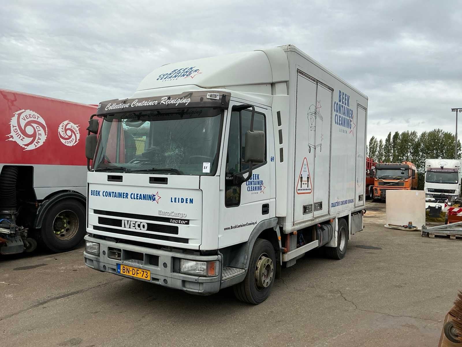 2002 Iveco 120EL Container-hogedrukreinigingswagen, Auto's, Iveco, Bedrijf, Diesel, Te koop