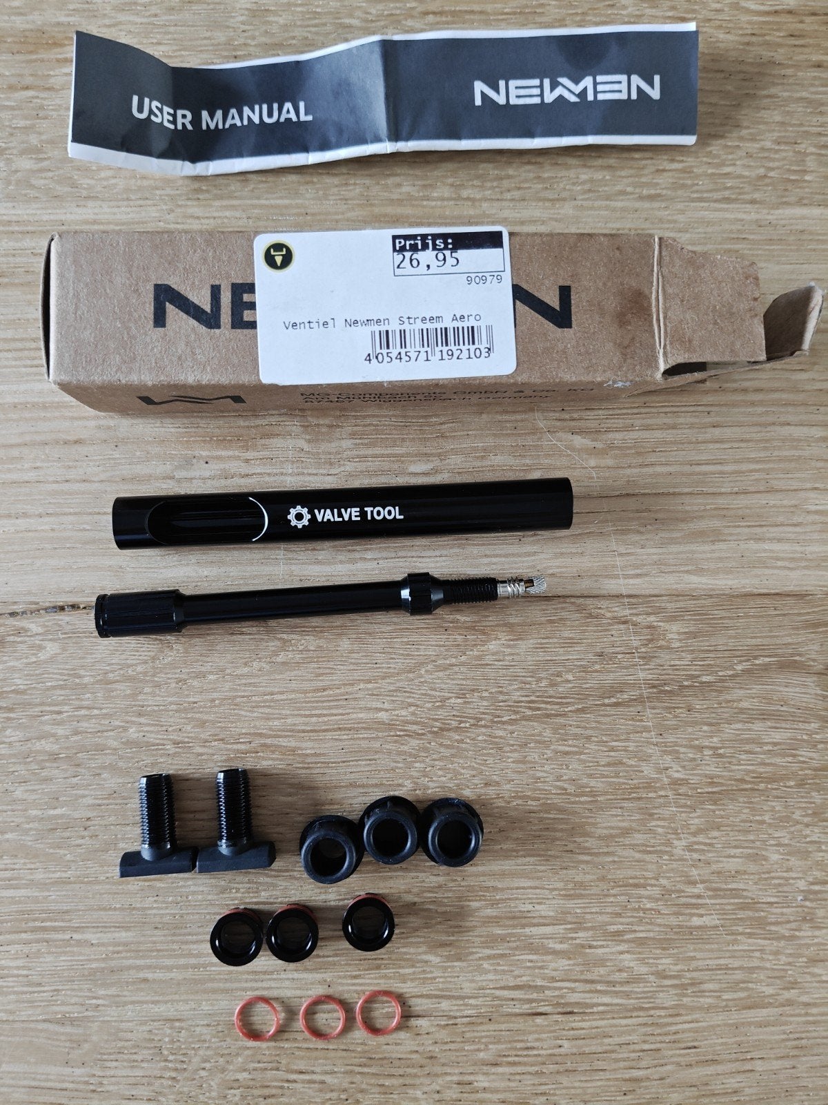 Newmen Streem Aero Ventiel met Valve Tool, Elektrische fiets, Overige typen, Nieuw, Ophalen of Verzenden