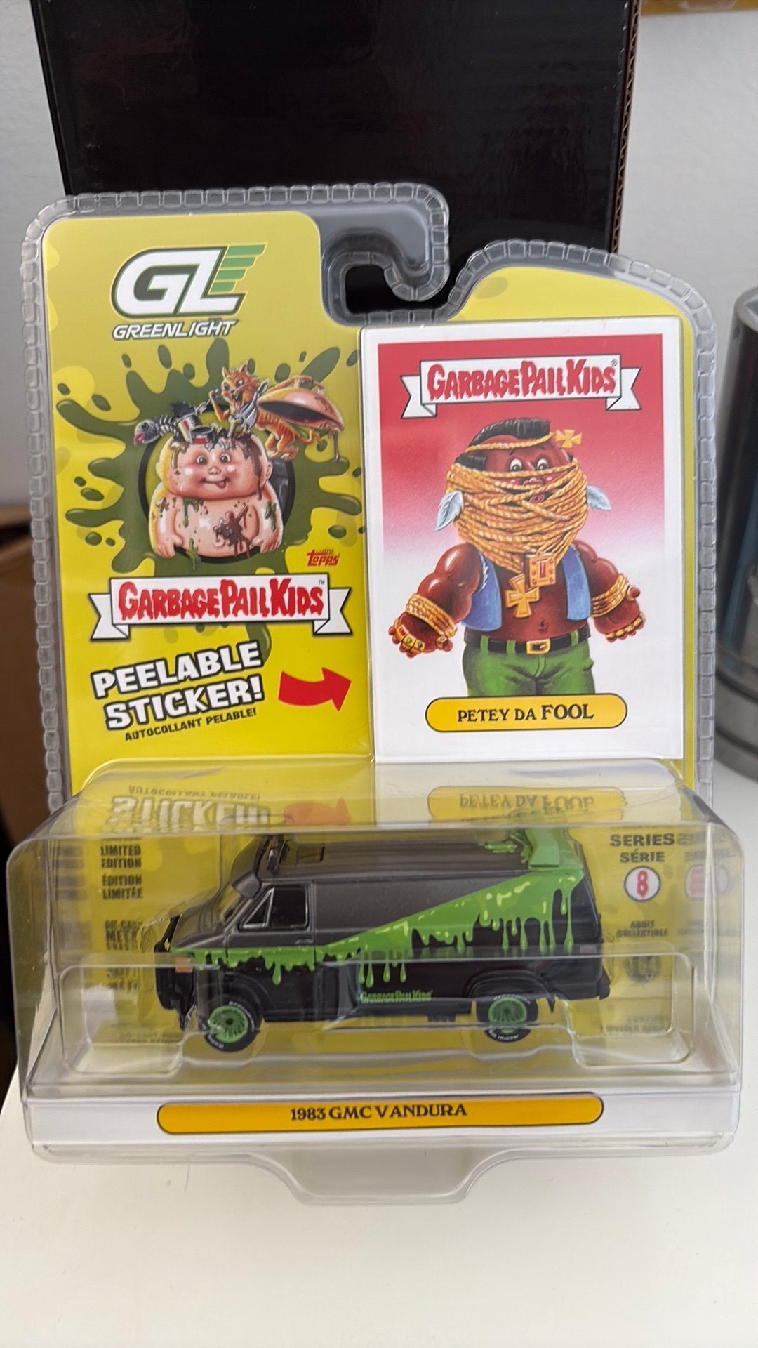 Greenlight 1983 GMC Vandura 1/64 Petey da Fool, Ophalen of Verzenden, Nieuw, Auto