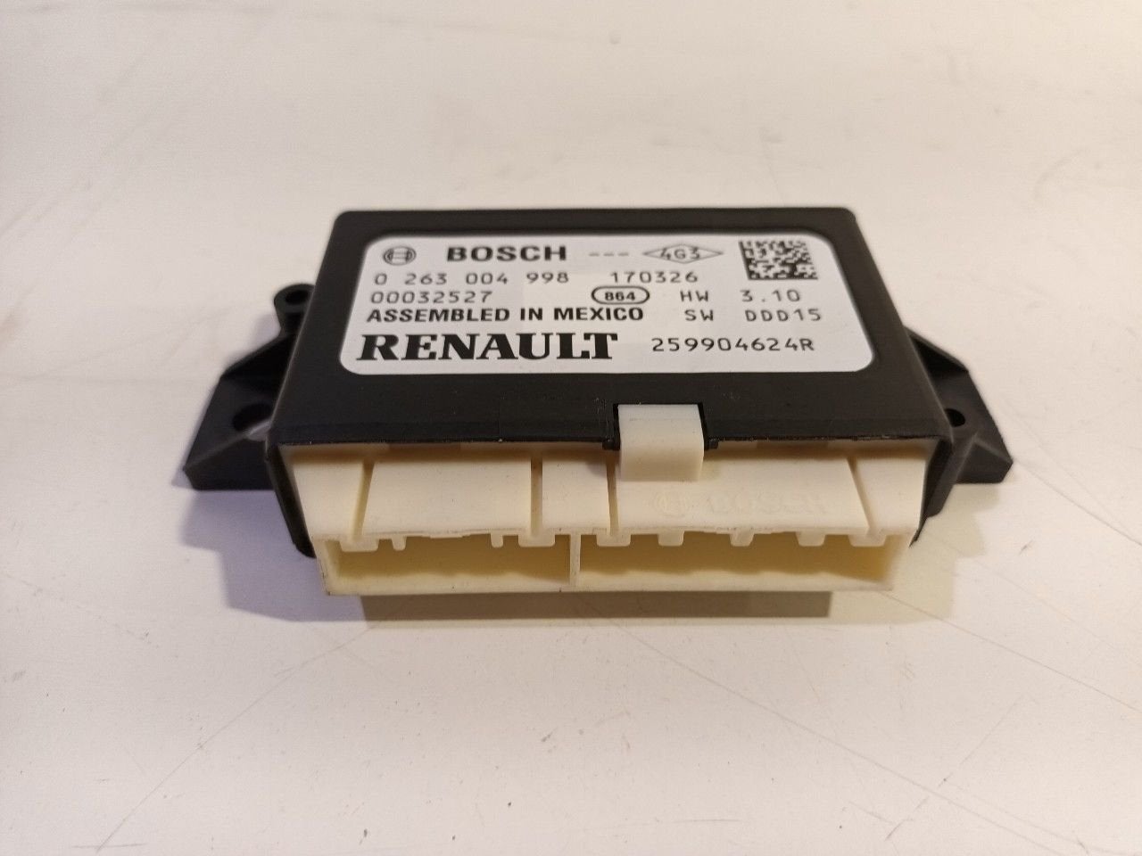 Computer park distance control Renault Scénic, Onderdelen@venauto.nl, Van der Ven Autorecycling B.V., Gebruikt, Ettenseweg 76, 4706 PB Roosendaal, The Netherlands